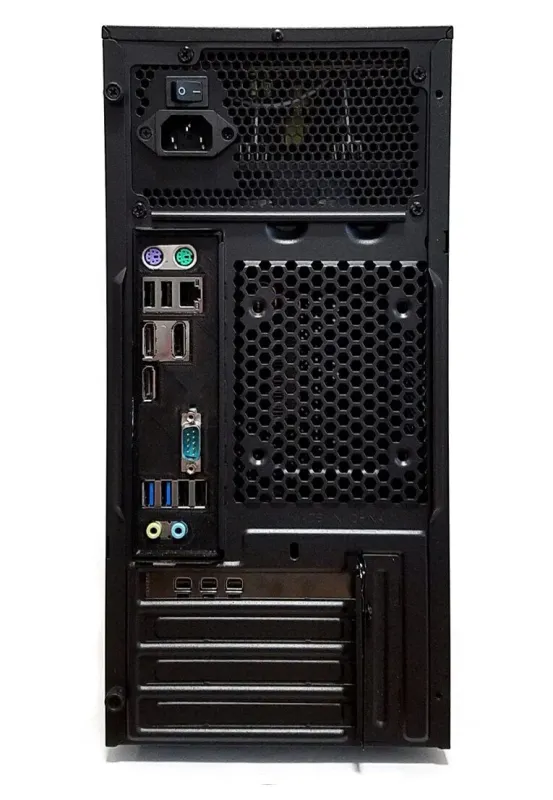 Ігровий ПК Vinga CS112B Tower NEW / Intel Xeon E3-1240 v3 (4 (8) ядра по 3.4 - 3.8 GHz) (аналог i7-4770) / 16 GB DDR3 / 256 GB SSD / nVidia Quadro T400, 4 GB GDDR6, 64-bit б/в - зображення 3