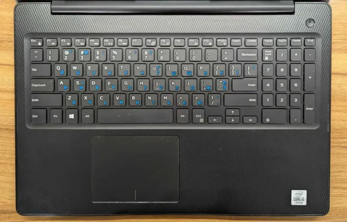 Ультрабук Dell Inspiron 3593 / 15.6" (1920x1080) IPS / Intel Core i5-1035G1 (4 (8) ядра по 1.0 - 3.6 GHz) / 16 GB DDR4 / 480 GB SSD / Intel UHD Graphics / WebCam / Windows 10 б/в - зображення 3