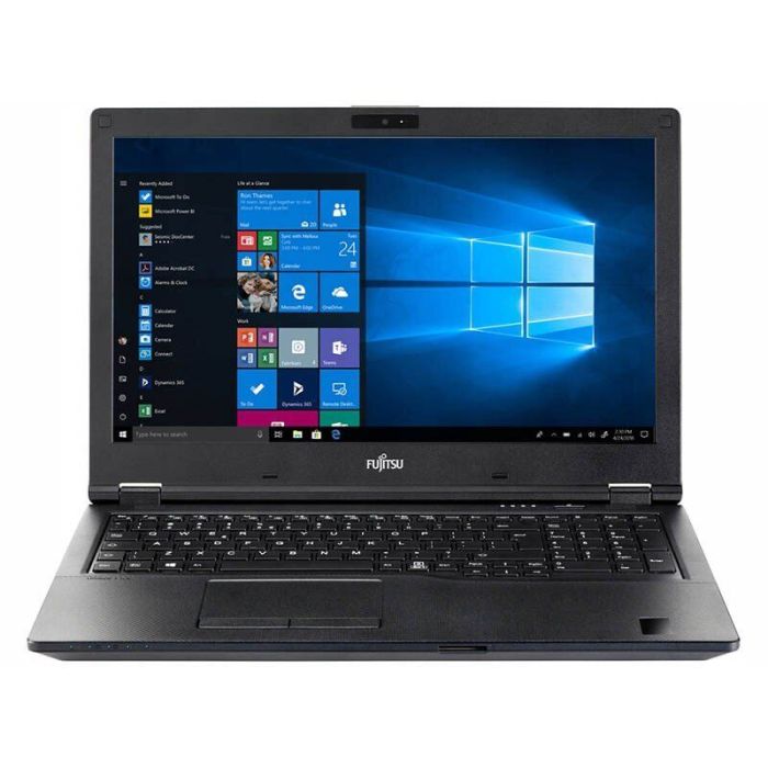 Ультрабук Fujitsu Lifebook E559 / 15.6" (1920x1080) IPS / Intel Core i5-8250U (4 (8) ядра по 1.6 - 3.4 GHz) / 8 GB DDR4 / 240 GB SSD / Intel UHD Graphics 620 / WebCam / LTE б/в - зображення 2
