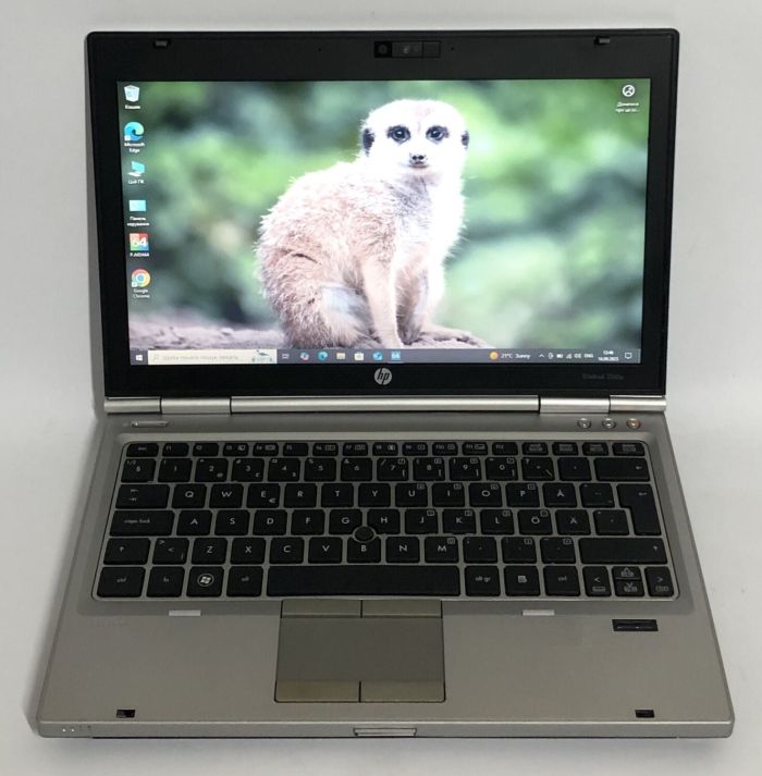 Нетбук HP EliteBook 2560p / 12.5" (1366x768) TN / Intel Core i5-2520M (2 (4) ядра по 2.5 - 3.2 GHz) / 4 GB DDR3 / 250 GB HDD / Intel HD Graphics 3000 / WebCam б/в - зображення 2