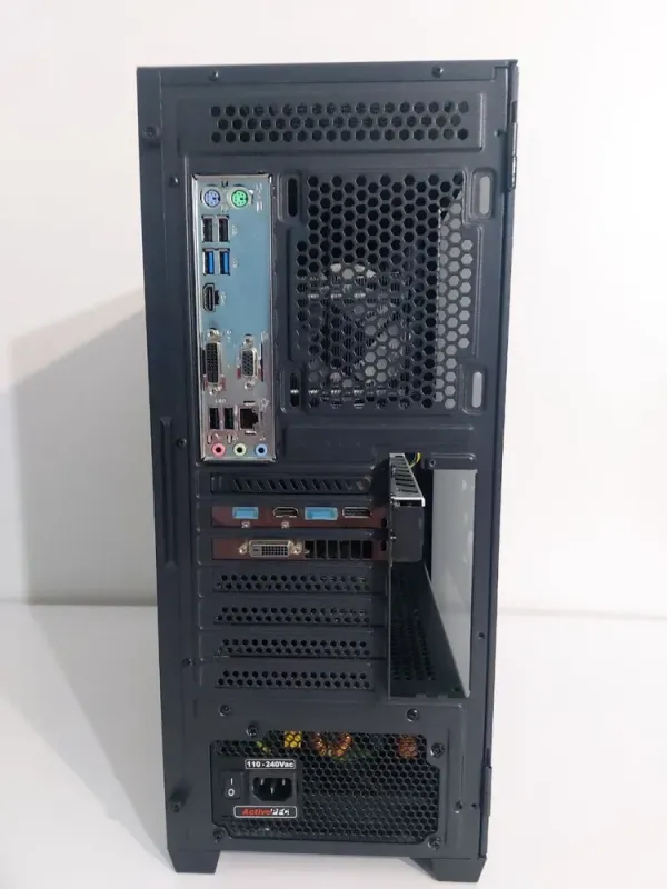 Frontier Asaro Tower / Intel Core i7-4790 (4 (8) ядер 3,6 - 4,0 ГГц) / 16 ГБ DDR3 / 480 ГБ SSD + 500 ГБ HDD / AMD Radeon RX 570, 4 ГБ GDDR5, 256-біт / 450 Вт б/в - зображення 6
