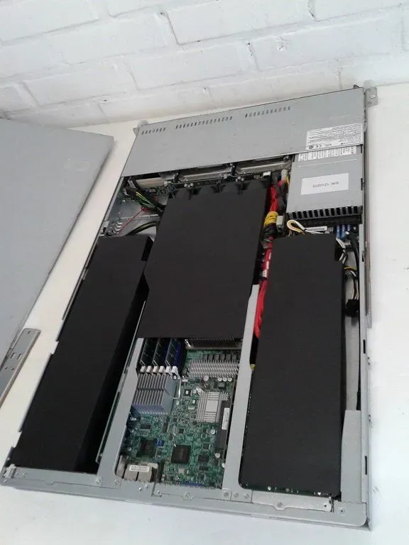 Сервер Supermicro 1U / 2x Intel Xeon X5670 (6 (12) ядер по 2.93 - 3.33 GHz) / 48 GB DDR3 / Без HDD / 2x nVidia Tesla M2090, 6 GB GDDR5, 384-bit / 1400W Gold б/в - зображення 26