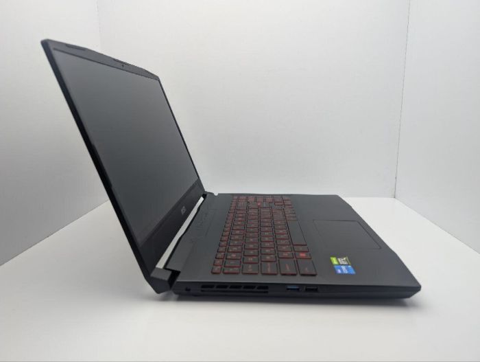 Ігровий ноутбук MSI Katana GF66 / 15.6" (1920x1080) IPS / Intel Core i5-11400H (6 (12) ядер по 2.2 - 4.5 GHz) / 16 GB DDR4 / 512 GB SSD / nVidia GeForce RTX 3050 Ti, 4 GB GDDR6, 128-bit / WebCam / Коробка б/в - зображення 6