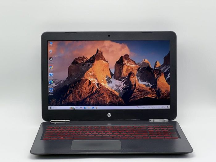 Ігровий ноутбук Б-клас HP Omen 15-ax257nr / 15.6" (1920x1080) IPS / Intel Core i7-7700HQ (4 (8) ядра по 2.8 - 3.8 GHz) / 16 GB DDR4 / 240 GB SSD / nVidia GeForce GTX 1050 Ti, 4 GB GDDR5, 128-bit / WebCam б/в - зображення 2