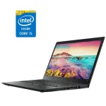 Ноутбук Lenovo ThinkPad T470 / 14" (1920х1080) IPS / Intel Core i5-6300U (2 (4) ядра по 2.4 - 3.0 GHz) / 16 GB DDR4 / 240 GB SSD / Intel HD Graphics 520 / WebCam б/в