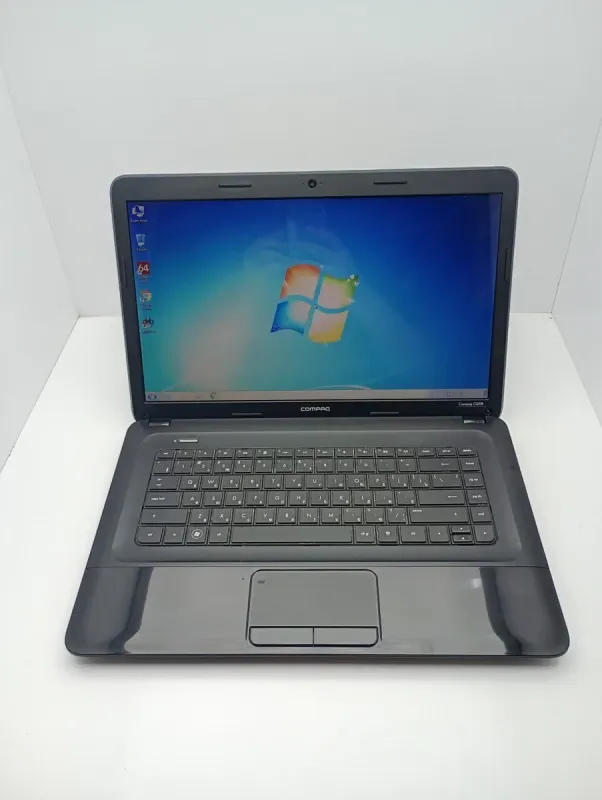 Ноутбук HP Presario CQ58 / 15.6" (1366x768) TN / AMD E1-1500 (2 ядра по 1.48 GHz) / 8 GB DDR3 / 120 GB SSD / AMD Radeon HD 7310 Graphics / WebCam б/в - зображення 2