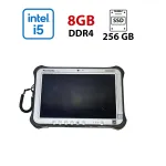 Захищений планшет Panasonic Toughpad FZ-G1 / 10,1" (1920x1200) IPS Touch / Intel Core i5-6300U (2 (4) ядра по 2,4 - 3,0 ГГц) / 8 ГБ DDR3 / 256 ГБ SSD / Intel HD Graphics 520 / WebCam б/в