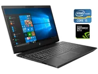 Ігровий ноутбук Б-клас HP Pavilion Gaming 15-cx0073nw / 15.6" (1920x1080) IPS / Intel Core i5-8300H (4 (8) ядра по 2.3 - 4.0 GHz) / 8 GB DDR4 / 256 GB SSD M.2 / nVidia GeForce GTX 1050 Ti, 4 GB GDDR5, 128-bit / WebCam / Win 11 Home б/в