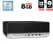 Комп'ютер HP ProDesk 600 G5 SFF / Intel Core i5-9500 (6 ядер по 3.0 - 4.4 GHz) / 8 GB DDR4 / 120 GB SSD M.2 + 2000 GB HDD / Intel UHD Graphics 630 / 180W / USB 3.1 / DisplayPort б/в