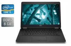 Ультрабук Dell Latitude E7470 / 14" (1920x1080) IPS / Intel Core i5-6300U (2 (4) ядра по 2.4 - 3.0 GHz) / 8 GB DDR4 / 256 GB SSD / Intel HD Graphics 520 / HDMI / Windows 10 б/в