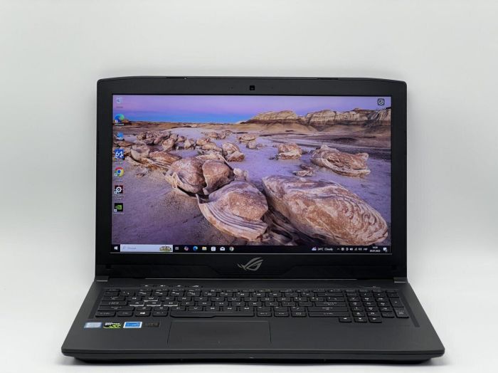 Ігровий ноутбук Б-клас Asus ROG Strix GL503VM-BI7N13 / 15.6" (1920x1080) IPS / Intel Core i7-7700HQ (4 (8) ядра по 2.8 - 3.8 GHz) / 16 GB DDR4 / 240 GB SSD + 1000 GB HDD / nVidia GeForce GTX 1060, 3 GB GDDR5, 192-bit / WebCam б/в - зображення 2