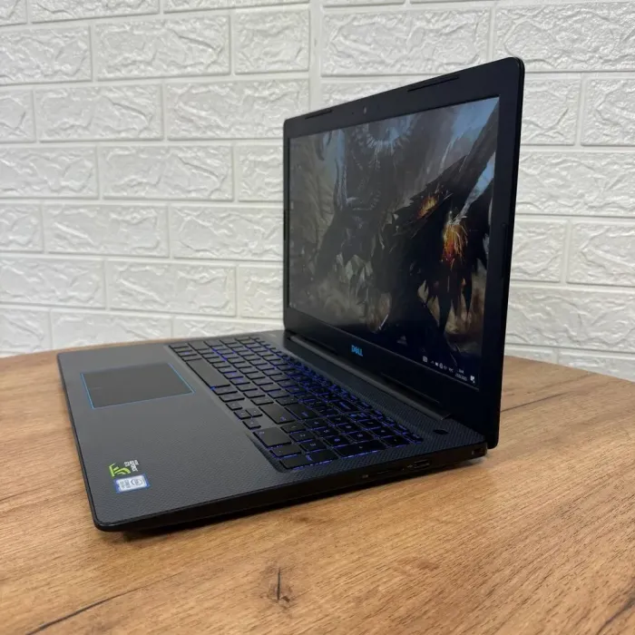 Ігровий ноутбук Dell G3 3579 / 15.6" (1920x1080) IPS / Intel Core i5-8300H (4 (8) ядра по 2.3 - 4.0 GHz) / 8 GB DDR4 / 128 GB SSD M.2 + 1000 GB HDD / nVidia GeForce GTX 1050, 4 GB GDDR5, 128-bit / WebCam б/в - зображення 5
