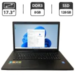 Ноутбук Lenovo Ginkgo 7A1 / 17.3" (1600x900) TN / Intel Pentium 3550M (2 ядра по 2.3 GHz) / 8 GB DDR3 / 128 GB SSD / Intel HD Graphics / WebCam б/в