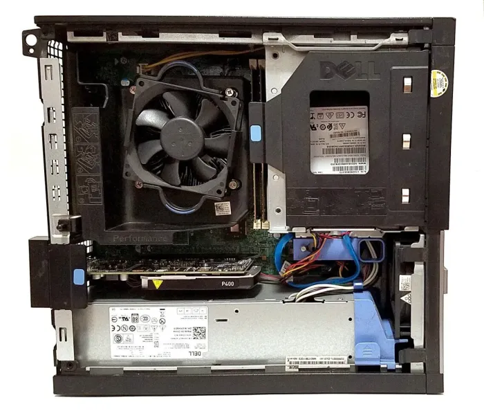 Комп'ютер Dell OptiPlex 3020 SFF / Intel Xeon E3-1231 v3 (4 (8) ядра по 3.4 - 3.8 GHz) (аналог i7-4770) / 8 GB DDR3 / 256 GB SSD / nVidia Quadro P400, 2 GB GDDR5, 64-bit б/в - зображення 4