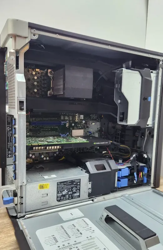 Робоча станція Dell Precision T3610 Tower / Intel Xeon E5-2620 v2 (6 (12) ядер по 2.1 - 2.6 GHz) / 32 GB DDR3 / 240 GB SSD + 500 GB HDD / nVidia Quadro K4000, 3 GB GDDR5, 128-bit б/в - зображення 5