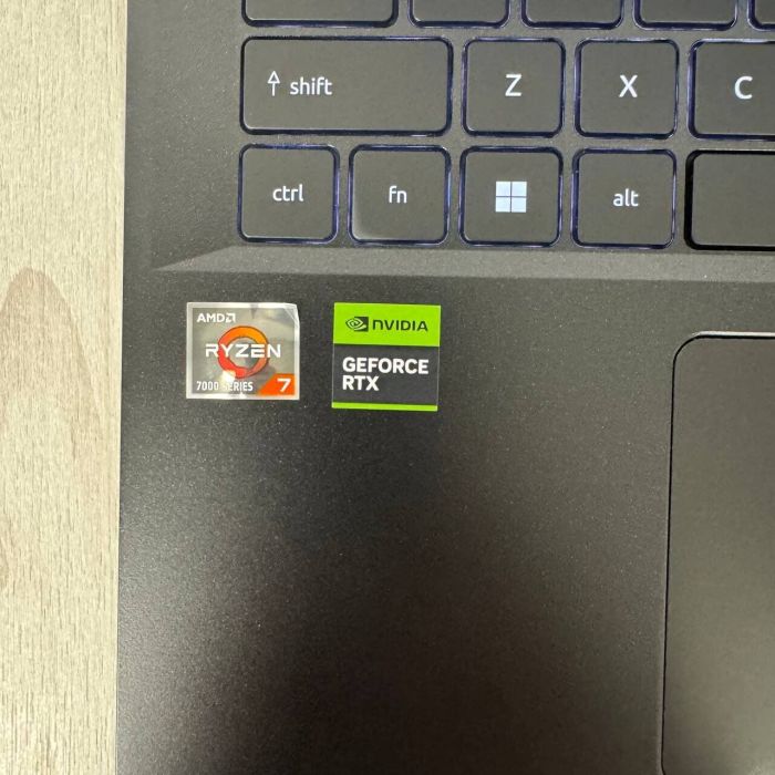 Ігровий ноутбук Acer Nitro V15 ANV15-41 / 15.6" (1920x1080) IPS / AMD Ryzen 7 7735HS (8 (16) ядер по 3.2 - 4.75 GHz) / 16 GB DDR5 / 1000 GB SSD NVMe / nVidia GeForce RTX 4060, 8 GB GDDR6, 128-bit / WebCam б/в - зображення 8