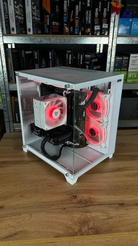 Збірка під замовлення: ігровий ПК Qube Reef ARGB White Tower / AMD Ryzen 5 5600 (6 (12) ядер по 3.5 - 4.4 GHz) / 32 GB DDR4 / 1000 GB SSD M.2 / nVidia GeForce RTX 4060, 8 GB GDDR6, 128-bit / 650W - зображення 6
