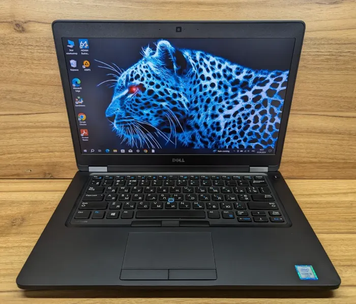 Ультрабук Dell Latitude 5480 / 14" (1920x1080) IPS / Intel Core i5-6300U (2 (4) ядра по 2.4 - 3.0 GHz) / 8 GB DDR4 / 256 GB SSD / Intel HD Graphics 520 / HDMI / WebCam / Windows 10 б/в - зображення 2
