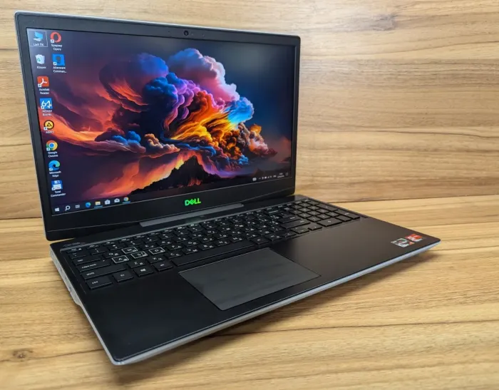 Ігровий ноутбук Dell G5 5505 / 15.6" (1920x1080) IPS / AMD Ryzen 7 4800H (8 (16) ядер по 2.9 - 4.2 GHz) / 16 GB DDR4 / 512 GB SSD / AMD Radeon RX 5600M, 6 GB GDDR6, 192-bit / WebCam / Windows 10 б/в - зображення 4