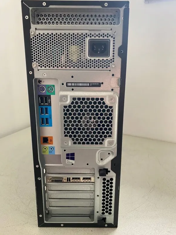 Робоча станція HP Z440 Workstation Tower / Intel Xeon E5-2683 v3 (14 (28) ядер по 2.0 - 3.0 GHz) / 32 GB DDR4 / 240 GB SSD / nVidia Quadro K4000, 3 GB GDDR5, 192-bit / DVD-ROM / DisplayPort б/в - зображення 4