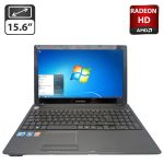 Ноутбук Acer eMachines E732 / 15.6" (1366x768) TN / Intel Core i3-370M (2 (4) ядра по 2.4 GHz) / 6 GB DDR3 / 500 GB HDD / AMD Radeon HD 5470, 512 MB GDDR5, 64-bit / WebCam / DVD-ROM б/в