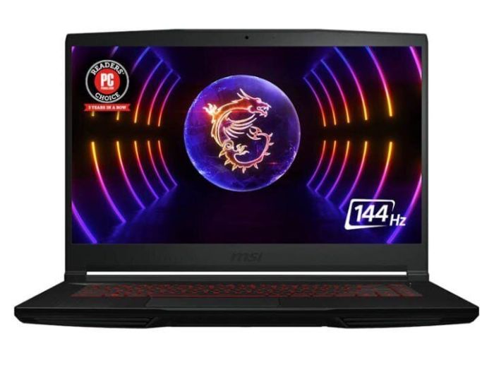 Ігровий ноутбук MSI GF63 Thin 12VF-402NEU / 15,6" (1920x1080) IPS / Intel Core i5-12450H (8 (12) ядер по 3,3 - 4,4 ГГц) / 16 ГБ DDR4 / 500 ГБ SSD / nVidia GeForce RTX 4060, 8 ГБ GDDR6, 128-біт / Веб-камера б/в - зображення 2