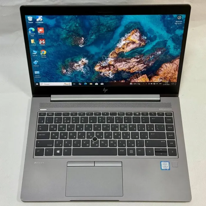 Мобільна робоча станція HP ZBook 14u G5 / 14" (1920x1080) IPS / Intel Core i5-8250U (4 (8) ядра по 1.6 - 3.4 GHz) / 16 GB DDR4 / 512 GB SSD M.2 / AMD Radeon Pro WX 3100, 2 GB GDDR5, 128-bit / WebCam / Windows 10 Pro б/в - зображення 7