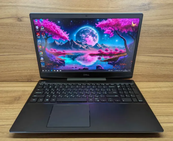 Ігровий ноутбук Б-клас Dell G5 5505 / 15.6" (1920x1080) IPS / AMD Ryzen 7 4800H (8 (16) ядер по 2.9 - 4.2 GHz) / 16 GB DDR4 / 512 GB SSD / AMD Radeon RX 5600M, 6 GB GDDR6, 192-bit / WebCam / HDMI / Windows 10 б/в - зображення 2