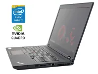 Мобільна робоча станція Lenovo ThinkPad P73 / 17.3" (1920x1080) IPS / Intel Core i7-9750H (6 (12) ядер по 2.6 - 4.5 GHz) / 32 GB DDR4 / 256 GB SSD + 256 GB SSD / nVidia Quadro RTX 3000, 6 GB GDDR6, 192-bit / WebCam / Win 11 Pro б/в