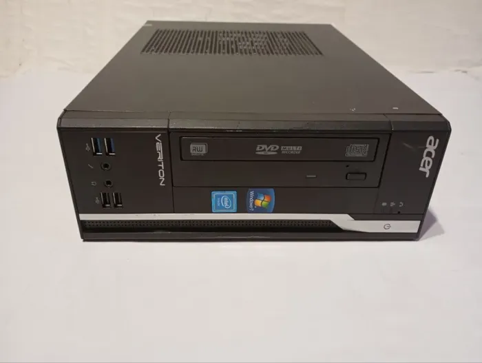 Комплект ПК: Acer Veriton X2632G SFF / Intel Сore i3-4160 (2 (4) ядра по 3.5 GHz) / 8 GB DDR3 / 500 GB HDD / Intel HD Graphics 4600 / DVD-RW + Монітор Acer V223HQL / 22" (1920x1080) TN / 1x DVI, 1x VGA / VESA 100x100 б/в - зображення 3