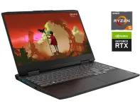 Ігровий ноутбук Б-клас Lenovo IdeaPad Gaming 3 15ARH7 / 15.6" (1920x1080) IPS / AMD Ryzen 5 6600H (6 (12) ядер по 3.3 - 4.5 GHz) / 8 GB DDR5 / 256 GB SSD / nVidia GeForce RTX 3050, 4 GB GDDR6, 128-bit б/в