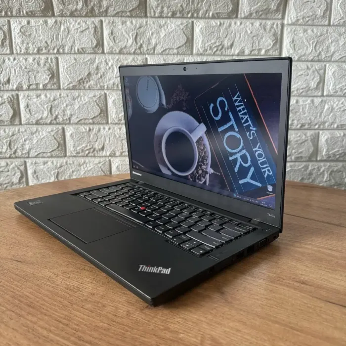Ультрабук Б-клас Lenovo ThinkPad T440s / 14" (1600x900) TN / Intel Core i5-4300U (2 (4) ядра по 1.9 - 2.9 GHz) / 8 GB DDR3 / 120 GB SSD / Intel HD Graphics 4400 / WebCam б/в - зображення 5