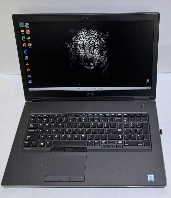 Мобільна робоча станція Dell Precision 7740 / 17,3" (1920x1080) IPS / Intel Core i7-9750H (6 (12) ядер по 2,6 - 4,5 ГГц) / 64 ГБ DDR4 / 1000 ГБ SSD M.2 / nVidia Quadro RTX 4000, 8 ГБ GDDR6, 256-біт / WebCam б/в - зображення 11