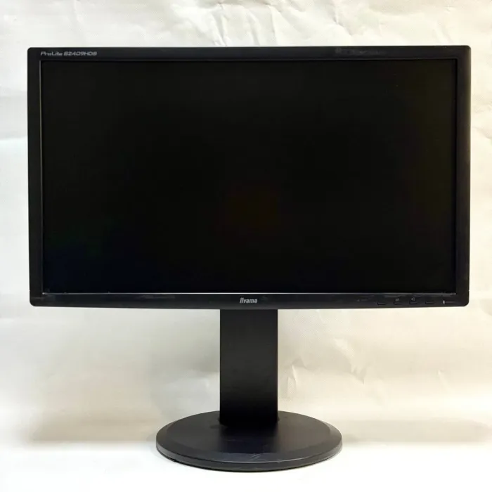 Монітор Iiyama ProLite E2409HDS / 24" (1920x1080) TN / VGA, DVI, HDMI, Audio / Вбудовані колонки 2x 2W / VESA 100x100 б/в - зображення 3