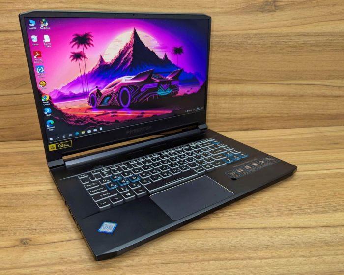 Ігровий ноутбук Acer Predator PT 515-51 / 15.6" (1920x1080) IPS / Intel Core i7-8750H (6 (12) ядер по 2.2 - 4.1 GHz) / 16 GB DDR4 / 512 GB SSD / nVidia GeForce RTX 2060, 6 GB GDDR6, 192-bit / WebCam / Windows 10 б/в - зображення 4