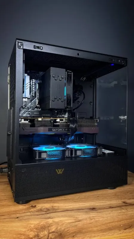 Збірка під замовлення: ігровий ПК 1stPlayer Mi7 ARGB Tower / AMD Ryzen 5 5600 (6 (12) ядер по 3.5 - 4.4 GHz) / 32 GB DDR4 / 1000 GB SSD M.2 / nVidia GeForce RTX 3070 Ti, 8 GB GDDR6X, 256-bit / 750W б/в - зображення 6