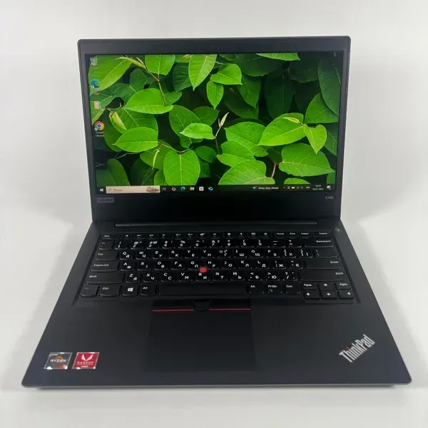 Ноутбук Lenovo ThinkPad E495 / 14" (1920x1080) IPS / AMD Ryzen 5 3500U (4 (8) ядра по 2.1 - 3.7 GHz) / 16 GB DDR4 / 512 GB SSD / AMD Radeon RX Vega 8 / WebCam / HDMI б/в - зображення 2
