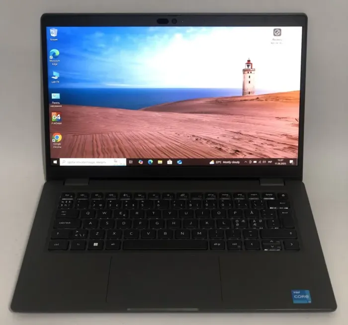 Ноутбук Dell Latitude 3440 / 14" (1920x1080) IPS / Intel Core i3-1315U (6 (8) ядер по 1.2 - 4.5 GHz) / 16 GB DDR4 / 256 GB SSD NVMe / Intel UHD Graphics / WebCam / Win 10 Pro б/в - зображення 2