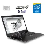 Мобільна робоча станція HP Zbook 15 G3 / 15.6" (1920x1080) IPS / Intel Xeon E3-1505M v5 (4 (8) ядра по 2.8 - 3.7 GHz) / 16 GB DDR4 / 512 GB SSD / nVidia Quadro M2000M, 4 GB GDDR5, 128-bit / WebCam / Windows 10 Pro б/в