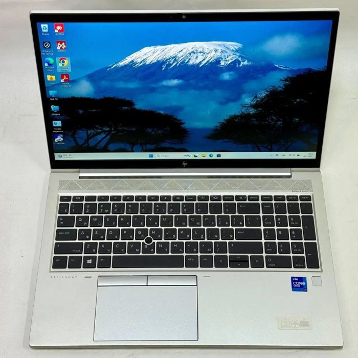 Ультрабук Б-клас HP EliteBook 850 G8 / 15.6" (1920x1080) IPS / Intel Core i7-1185G7 (4 (8) ядра по 3.0 - 4.8 GHz) / 16 GB DDR4 / 256 GB SSD / Intel Iris Xe Graphics / WebCam / Fingerprint / Windows 11 Pro б/в - зображення 3