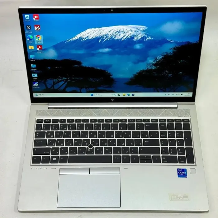 Ультрабук Б-клас HP EliteBook 850 G8 / 15.6" (1920x1080) IPS / Intel Core i7-1185G7 (4 (8) ядра по 3.0 - 4.8 GHz) / 16 GB DDR4 / 256 GB SSD / Intel Iris Xe Graphics / WebCam / Fingerprint / Windows 11 Pro б/в - зображення 3