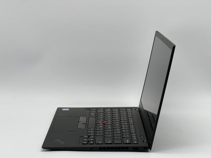 Ультрабук Б-клас Lenovo ThinkPad X1 Carbon 6th / 14" (1920x1080) IPS / Intel Core i7-8650U (4 (8) ядра по 1.9 - 4.2 GHz) / 16 GB DDR3 / 240 GB SSD / Intel UHD Graphics 620 / WebCam б/в - зображення 4