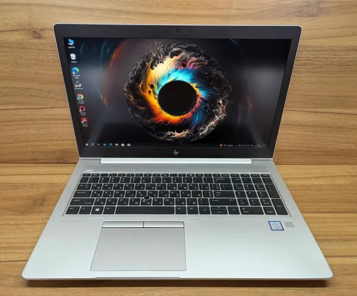 Ультрабук Б-клас HP EliteBook 850 G6 / 15.6" (1920x1080) IPS / Intel Core i5-8265U (4 (8) ядра по 1.6 - 3.9 GHz) / 16 GB DDR4 / 512 GB SSD / Intel UHD Graphics 620 / WebCam / TouchID / Windows 10 б/в - зображення 2