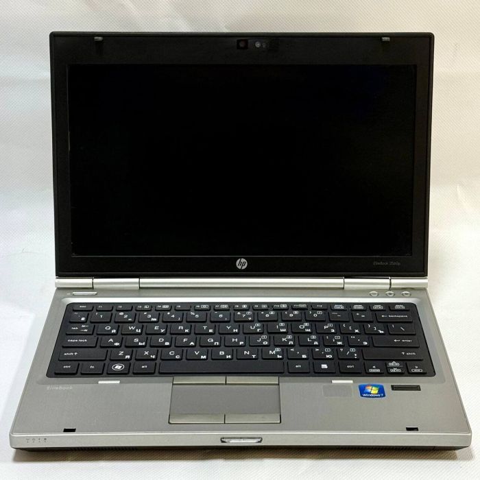 Нетбук Б-клас HP EliteBook 2560p / 12.5" (1366x768) TN / Intel Core i3-2310M (2 (4) ядра по 2.1 GHz) / 8 GB DDR3 / 500 GB HDD / Intel HD Graphics 3000 / WebCam / Windows 10 Pro б/в - зображення 3