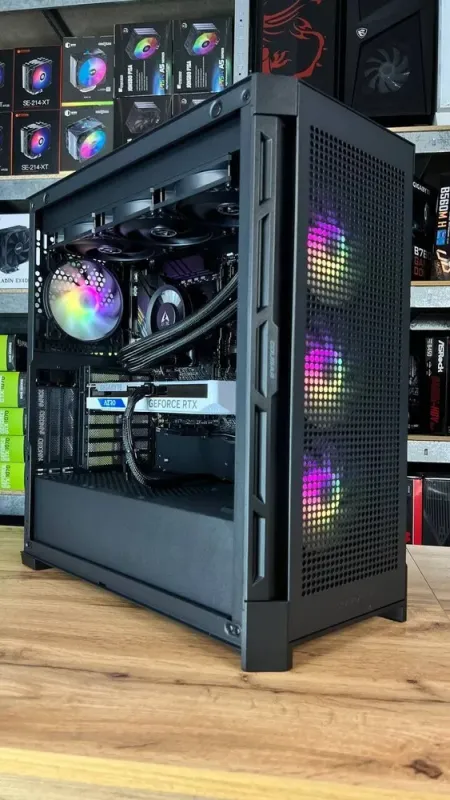 Збірка під замовлення: комп'ютер Cougar Duoface Pro RGB Tower / AMD Ryzen 7 5800X3D (8 (16) ядер по 3.4 - 4.5 GHz) / 32 GB DDR4 / 2000 GB SSD M.2 / nVidia GeForce RTX 4060, 8 GB GDDR6, 128-bit / 750W - зображення 4