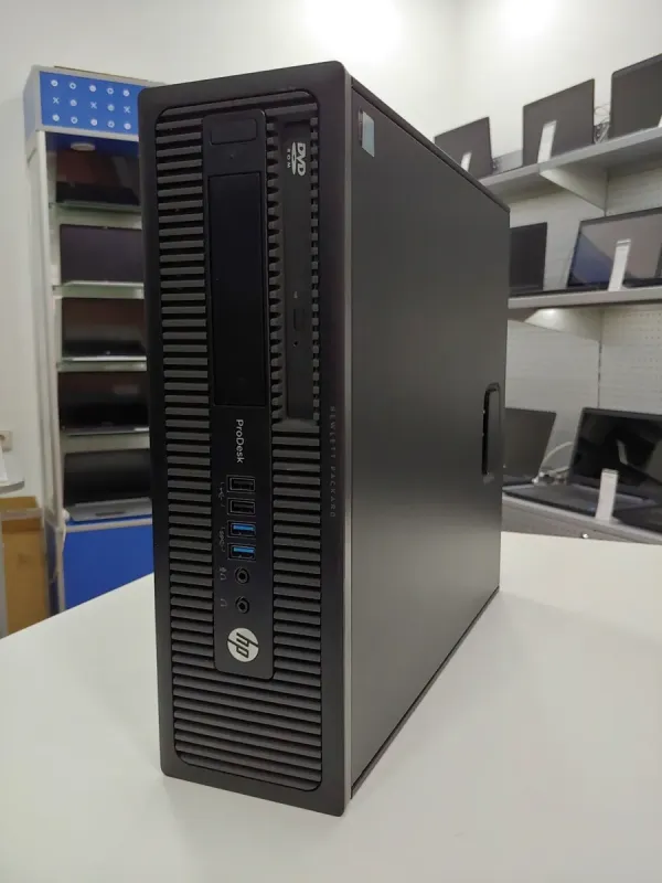 Системний блок HP ProDesk 600 G1 SFF / Intel Core i5-4570 (4 ядра по 3.2 - 3.6 GHz) / 8 GB DDR3 / 240 GB SSD б/в - зображення 7
