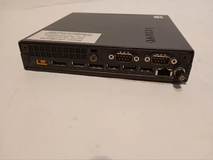 Неттоп Lenovo ThinkCentre M625q Tiny USFF / AMD E2-9000e (2 ядра по 1.5 - 2.0 GHz) / 8 GB DDR4 / 32 GB SSD / AMD Radeon R2 Graphics б/в - зображення 4