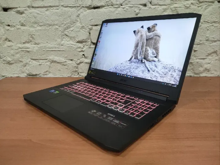 Ігровий ноутбук Acer Nitro 5 AN517-54-58P5 / 17.3" (1920x1080) IPS / Intel Core i5-11400H (6 (12) ядер по 2.7 - 4.5 GHz) / 16 GB DDR4 / 480 GB SSD / nVidia GeForce RTX 3060, 6 GB GDDR6, 192-bit / WebCam б/в - зображення 4