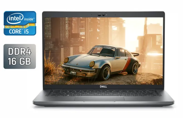 Ультрабук Dell Latitude 5430 / 14" (1920x1080) IPS / Intel Core i5-1245U (10 (12) ядер по 1.2 - 4.4 GHz) / 16 GB DDR4 / 512 GB SSD / Intel Iris Xe Graphics / WebCam / HDMI б/в - зображення 1