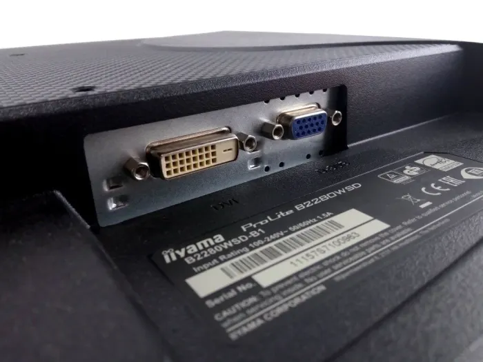 Монітор Iiyama B2280WSD / 22" (1680x1050) TN / VGA, DVI б/в - зображення 4
